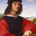 Рафаэль Санти. Портрет Аньоло Дони Строции. 1505___1506. Палаццо Питти, Флоренция