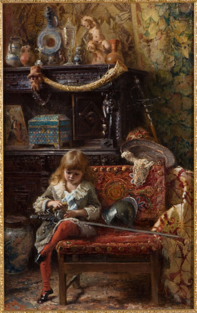Маковский, Маленький антиквар, 1884