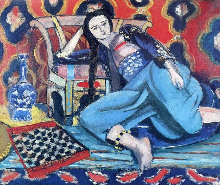 "Одалиска с турецким креслом", 1928, Матисс